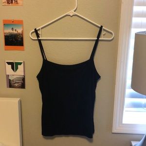 Black tank top women’s large.